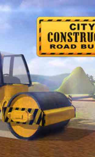Road Builder Construction City 3D – Real Excavator Crane and Constructor Truck Simulator Game 4