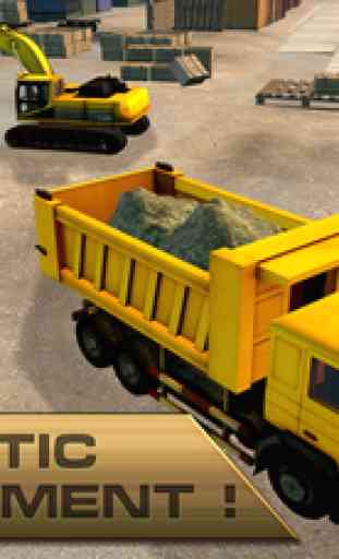 Sand Excavator City Builder 2015 – 3D heavy construction equipment simulation game 3