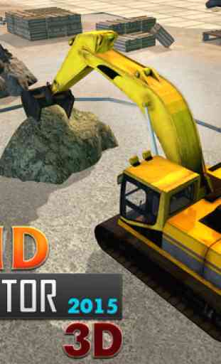 Sand Excavator City Builder 2015 – 3D heavy construction equipment simulation game 4