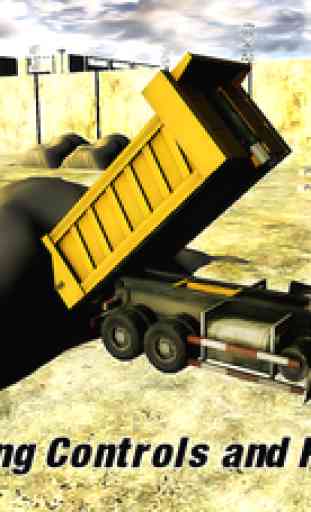 Sand Excavator – Heavy Duty Digger machine Construction Crane Dump Truck Loader 3D Simulator Game 1