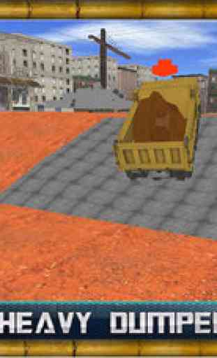 Sand Excavator Simulator 2016 - Heavy Machinery City Road Construction Truck Game 2