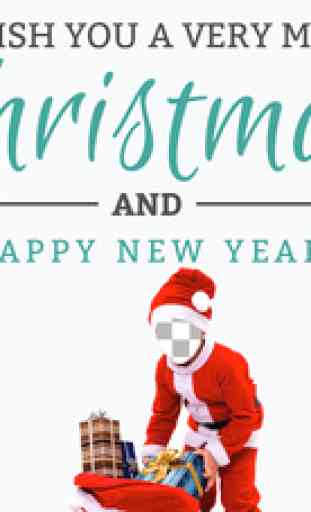 Santa Claus Merry Christmas Photo Booth Free Fun Camera Fx Holiday app For Happy New Year 2015 1