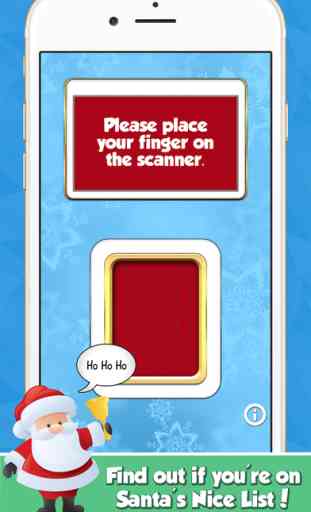 Santa's Naughty or Nice List - A Funny Finger Scanner To See Whose Been Good or Bad for Christmas 1