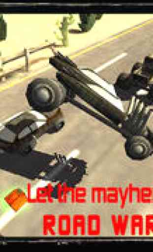 Road Warrior - Best Super Fun 3D Destruction Car Racing Game 2