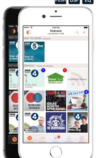 RSSRadio Premium Podcast Downloader App 1