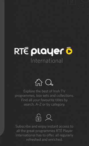 RTÉ Player International 2