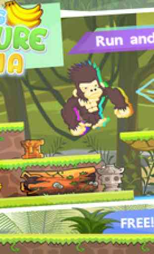 Run Kong Adventure Banana 2