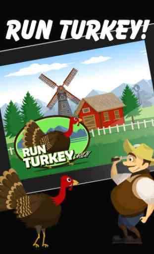 Run Turkey Run FREE - Crazy Gobble Jump Fun 4