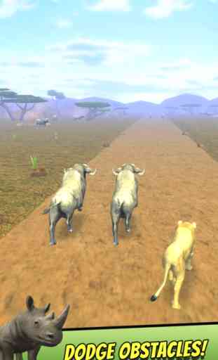 Safari Animal Sim - Free Animal Games Simulator Racing For Kids 1