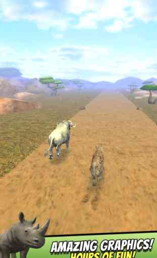 Safari Animal Sim - Free Animal Games Simulator Racing For Kids 4