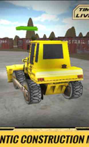Sand Excavator Crane & Dumper Truck Simulator Game 3