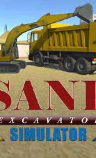 Sand Excavator Simulator 3D - PRO Heavy Duty Crane 3