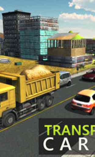 Sand Excavator Truck Simulator 3D – Heavy construction backhoe simulation game 1