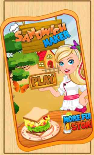Sandwich Maker– Fast food cooking games for kids 1