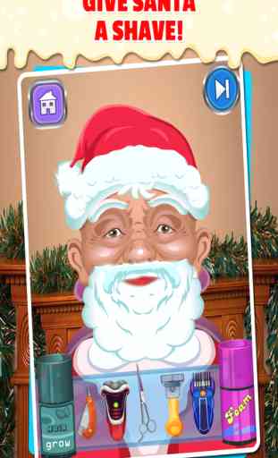 Santas Christmas Shaving Salon - Free Kids Games 1