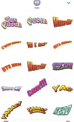Sass: Stickers for the sassy! for iMessage 1