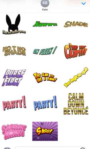 Sass: Stickers for the sassy! for iMessage 3