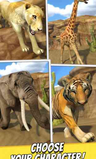 Savanna Run . Free Animal Simulator Games For Children 4