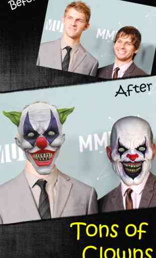 Scary Clown Face Maker - Photo Editor with horror Mask 2