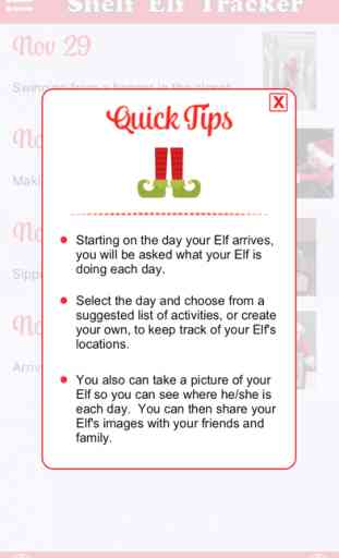 Shelf Elf Tracker - Where's that Elf? - Daily Reminder and Ideas for your Scout Elf's Location 4