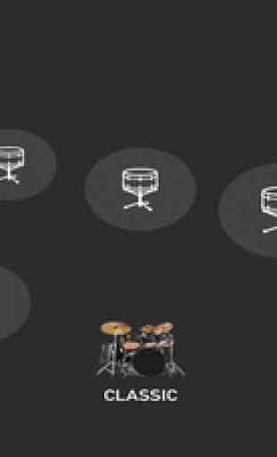 Simple Drum Set - Best Virtual Drum Pad Kit with Real Metronome for iPhone iPad 2