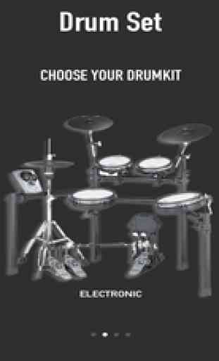 Simple Drum Set - Best Virtual Drum Pad Kit with Real Metronome for iPhone iPad 3