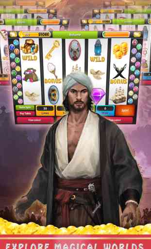 Sinbad's Golden Slot Machines: Legend of Seas Journey. Play Favorite Casino Tournaments 2