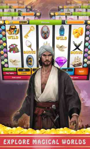Sinbad's Golden Slot Machines: Legend of Seas Journey. Play Favorite Casino Tournaments 3