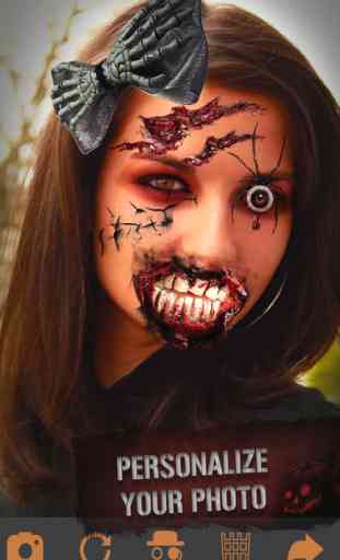 Scary Paranormal Face Changer - Halloween Prank Sticker Maker 1