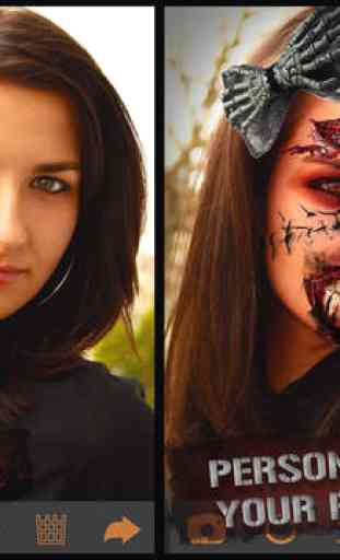 Scary Paranormal Face Changer - Halloween Prank Sticker Maker 4