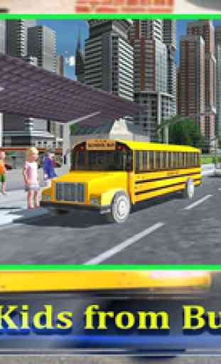 School Bus Driver 3D 2016 2