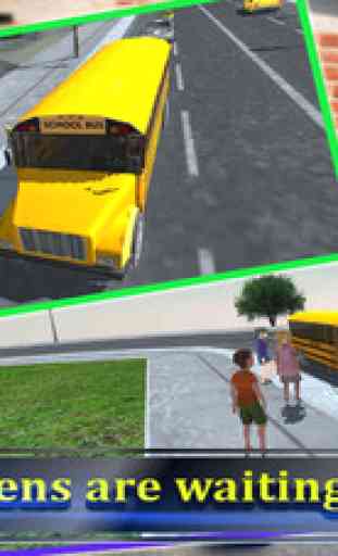 School Bus Driver 3D 2016 3
