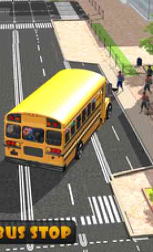 School Bus Driver – City Drive to Pick & Drop Kids 3