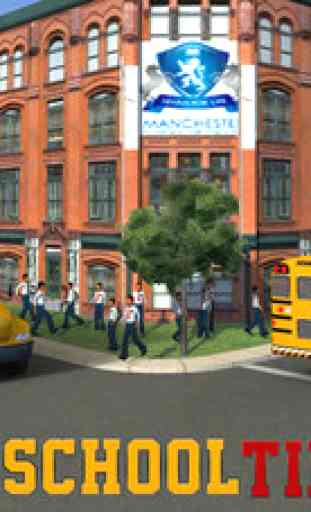 School Bus Driving-City Driver to Pick & Drop Kids 2