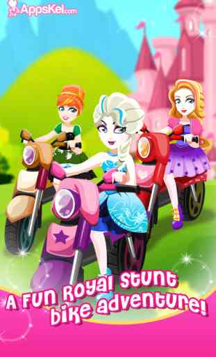 Scooter Girls Race- For-Ever After Stunt Bike Free 1