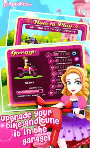 Scooter Girls Race- For-Ever After Stunt Bike Free 2