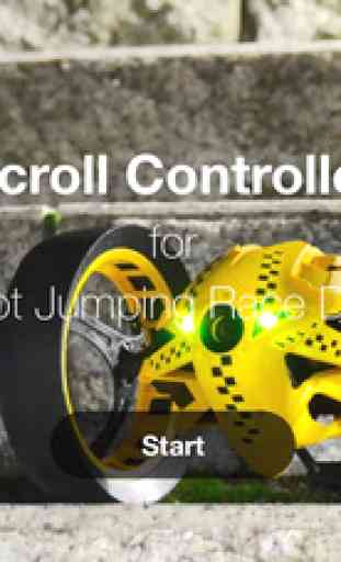 Scroll Controller for Jumping Race Drone 1