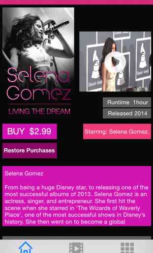 Selena Gomez - Living the Dream (Movie) 3