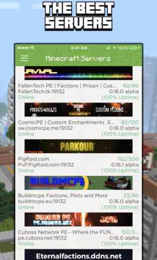 Servers for Minecraft PE! (Minecraft Servers) 1
