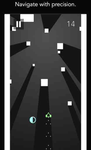 SHADE Avoid - Space zig zag maze runner game 3