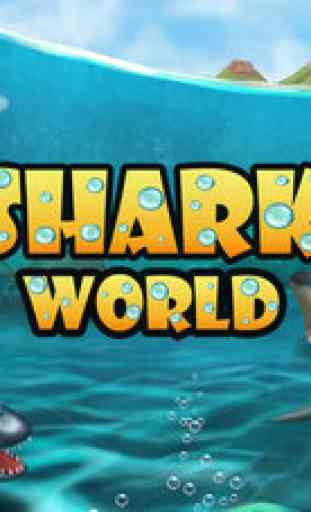 SHARK WORLD: Sharks & Jurassic animal battle games 1