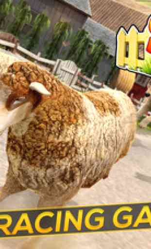 Sheep Racing Adventure in The Tiny Virtual Pet Town 1