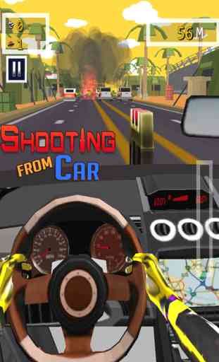 Shooting From Car - Free Car Racing & Shooting 2
