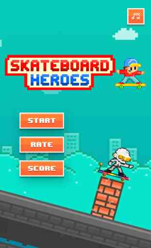 Skateboard Heroes - Play Pixel 8-bit Games for Free 1