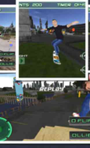 Skateboarding 3D Free Top Skater Action Board Game 2