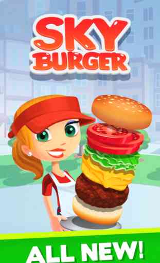 Sky Burger - Build & Match Food Free 1