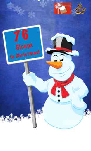Sleeps to Christmas Lite - Christmas Countdown 2