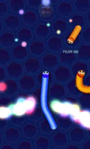 Slithering Snake Rolling - Glowing Multiplayer Player Online 1