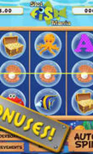 Slot Fish Mania - Fun Free Casino Slot Game (Big Wins!) 3