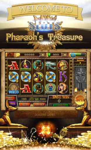 Slots - Pharaoh's Treasure HD 1